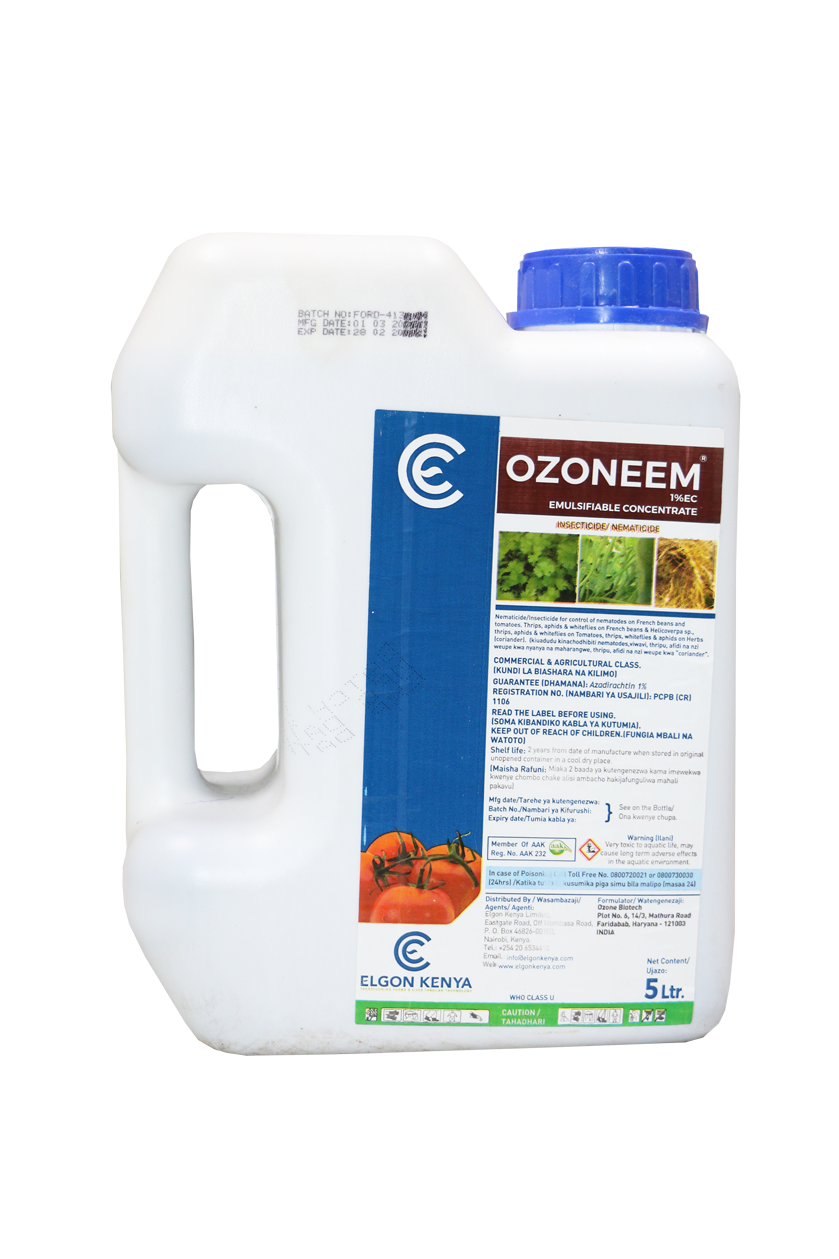 Ozoneem 1% EC – Nematicide and insecticide