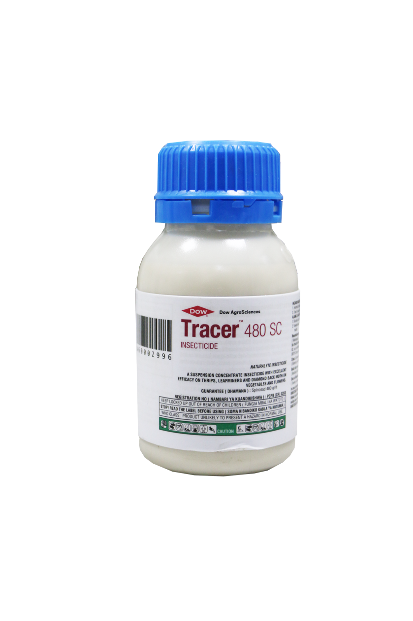 Tracer 480 SC – Insecticide for use in vegetables and flowers. 