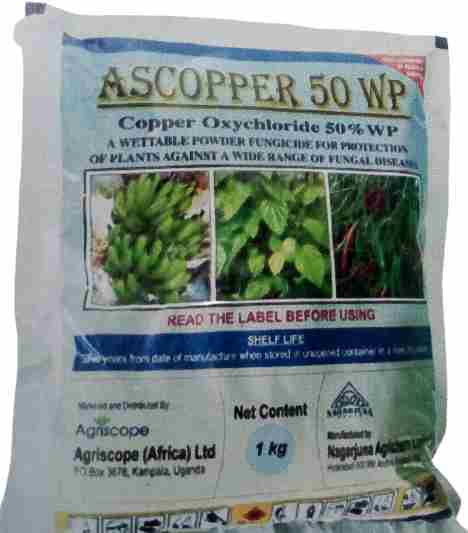 Ascopper 50 WP  - A copper based fungicide 