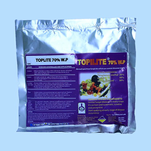 Topilite 70%W.P - Systemic broad-spectrum protective and curative fungicide