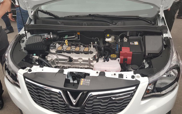 Vinfast Fadil được trang bị động cơ xăng 1.4L cho công suất 98 mã lực
