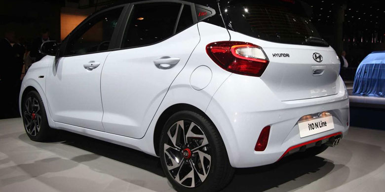 Ngoại thất hyundai i10 2020