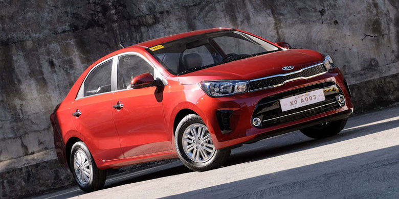 Kia soluto 2019 ngoại hình