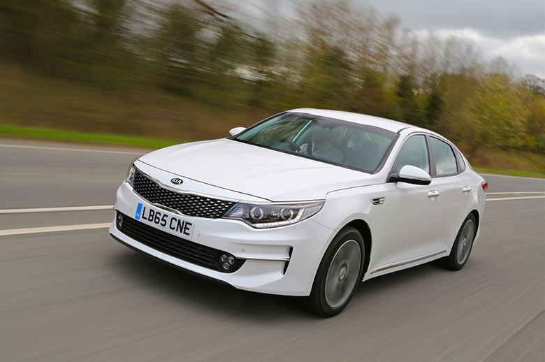 Kia Optima in England