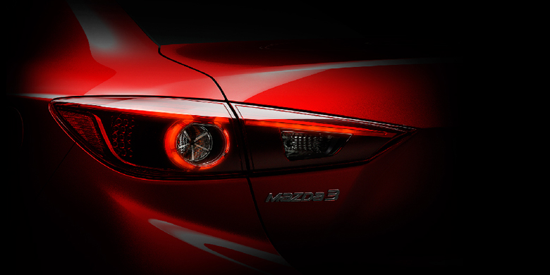 Đuôi xe mazda 3 2019