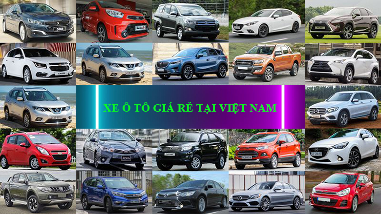 Xe ô tô giá rẻ tại Việt Nam