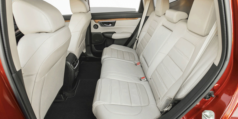 Hàng ghế thứ 2 trên honda crv