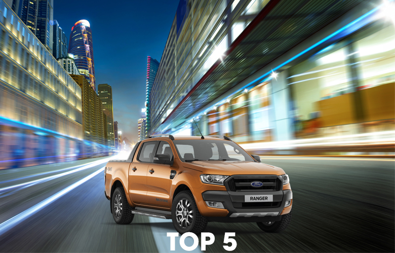 Xe Ford Ranger bán chạy nhất 10 năm qua