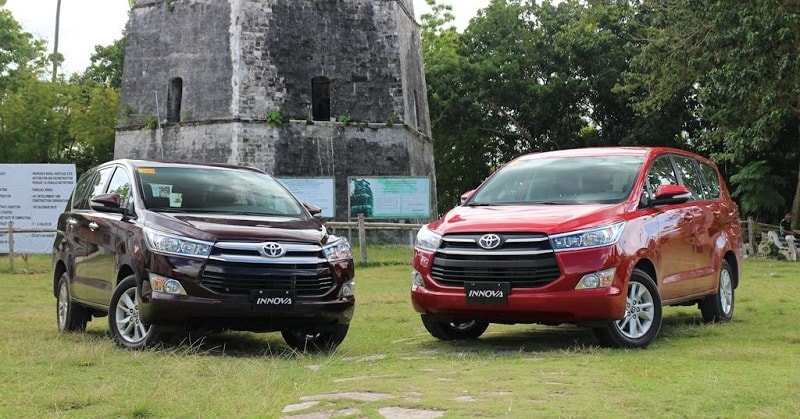 Cách nhận biết các dòng đời xe Toyota Innova | anycar.vn