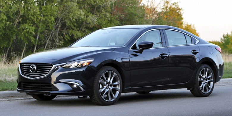 Mazda 6 mẫu sedan tầm trung nằm trong phân khúc hạng D