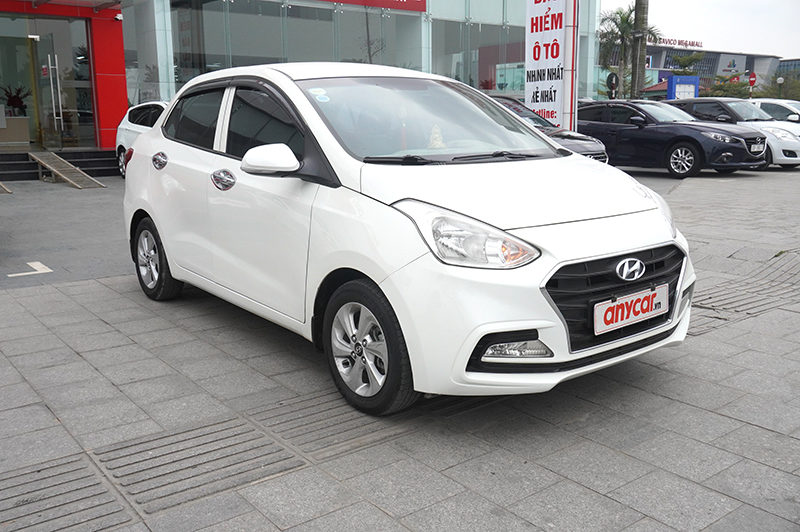 Xe cũ Hyundai Grand i10 sedan số sàn đã qua sử dụng màu Đỏ