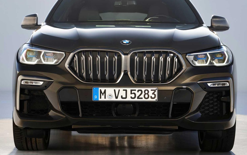 Đầu xe BMW X6 2020 