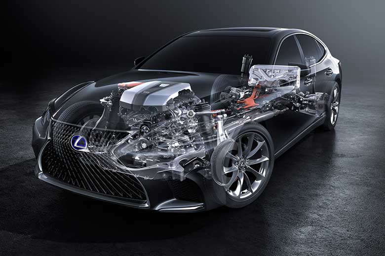 cận cảnh Lexus LS 500 2020