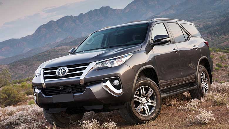 Giá xe Toyota Fortuner 2020