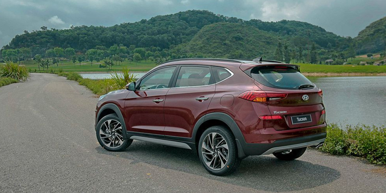 Đuôi xe Hyundai Tucson 2020