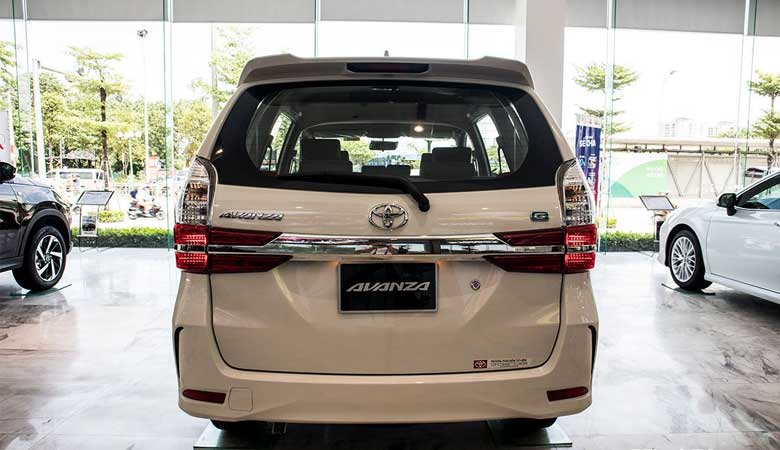 Đuôi xe Toyota Avanza 2020