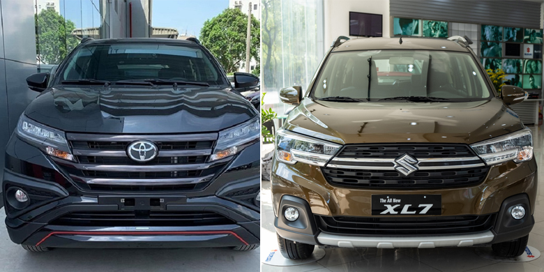 So sánh Suzuki Xl7 2020 vs Toyota Rush 2020