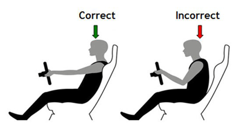 Hướng dẫn cách ngồi đúng tư thế khi lái xe - 1