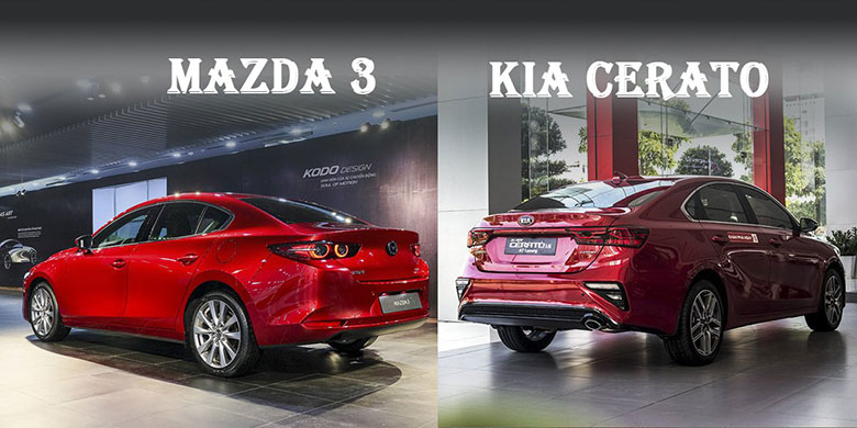 Compara Mazda 3 2020 e Kia Cerato 2020 | anycar.vn 3 2018 vs 2020 Compara Mazda 3 2020 e Kia Cerato 2020 | anycar.vn