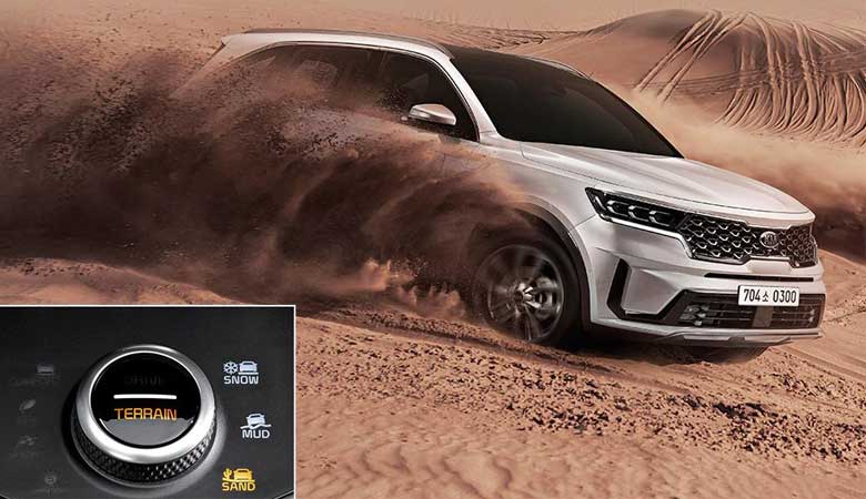 Kia Sorento đáng chú ý nhờ có cảm giác lái tự tin và năng động