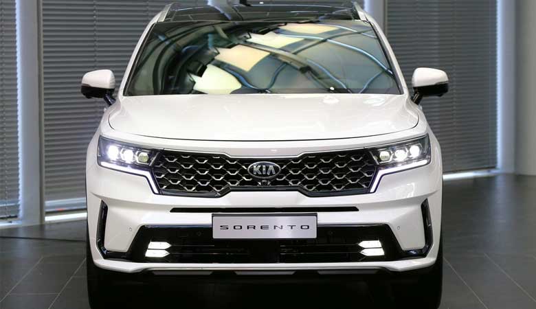 đầu xe kia sorento 2021