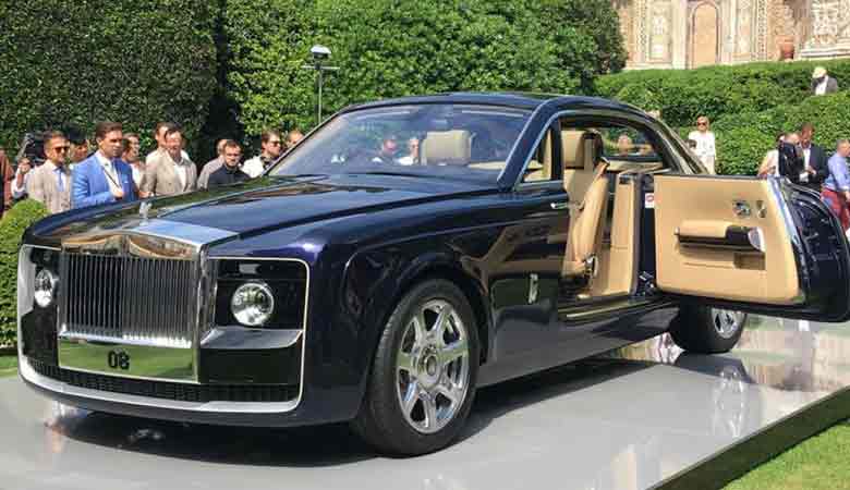 TOP 2. Giá 12,8 triệu USD - Rolls-Royce Sweptail