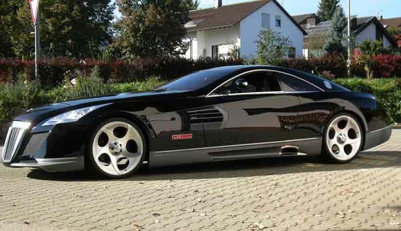 TOP 3. Price: 8 million USD - Mercedes-Maybach Exelero