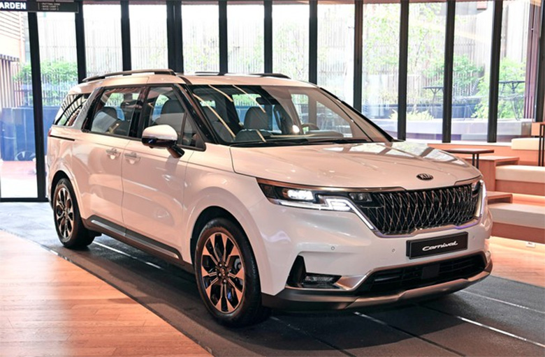 Lộ diện Kia Sedona 2021 với nội thất thiết kế cao cấp  DoanhnhanPlusvn