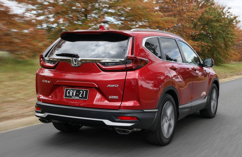 Đuôi xe Honda CR-V 2021