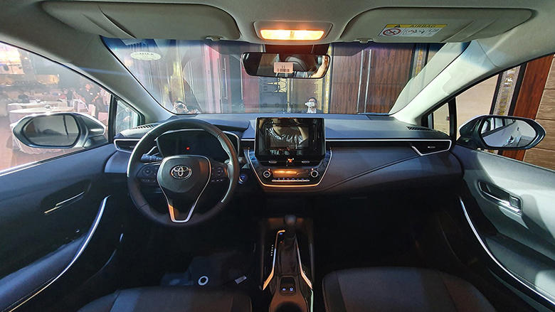 Nội thất Toyota Corolla Altis 2020