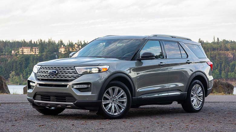 Ford Explorer 2021 có kích thước D x R x C lần lượt 5040 x 2000 x 1790 mm