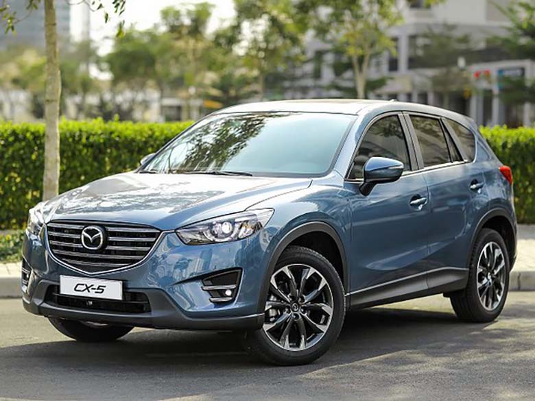 Bán xe Mazda CX5 20 AT 2018 cũ màu trắng chạy chuẩn 16 vạn km