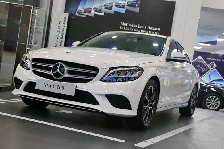 Xe Cũ MercedesBenz C200 2019 TrắngKem  Mercedes Hà Nội