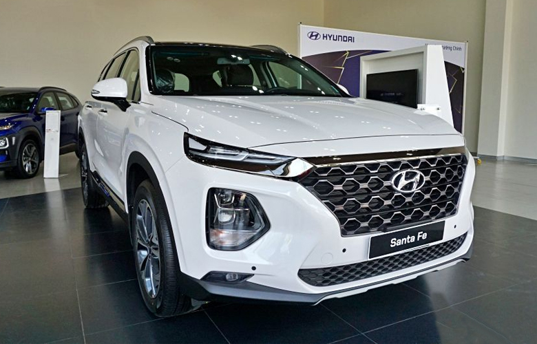 Xe Hyundai SantaFe 22CRDi 2017  Trắng