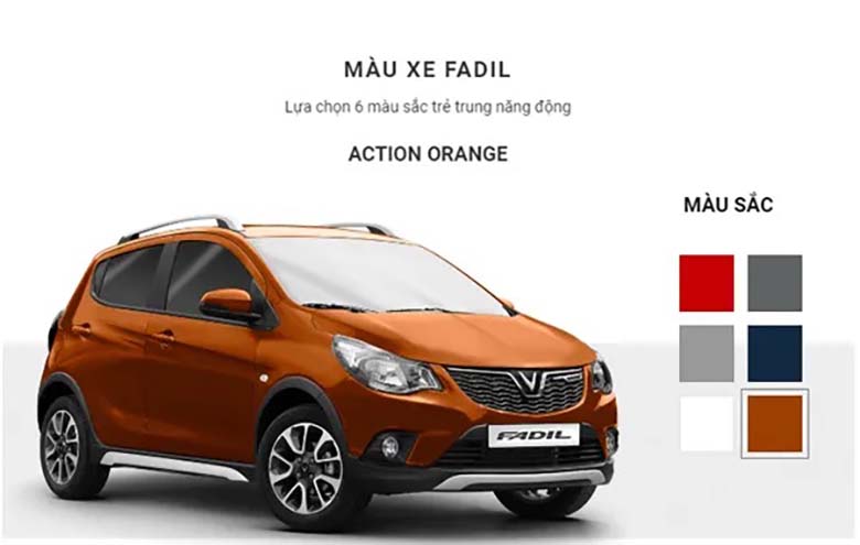 Mua bán xe VinFast Fadil Tiêu chuẩn 2021 Màu Trắng  XC00005864