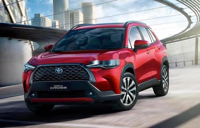 Đánh giá ngoại thất xe Toyota Cross 1.8G