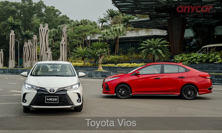 Toyota Vios: 478 - 570 triệu đồng
