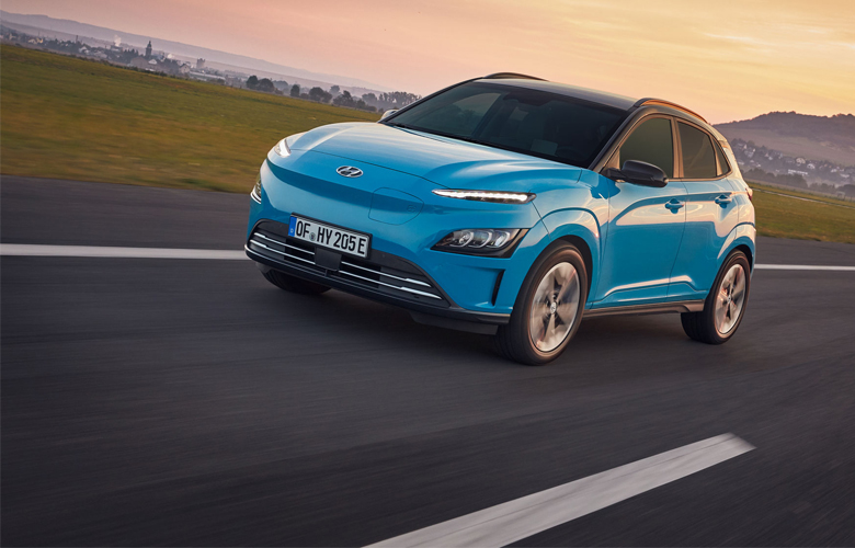 Mỗi lần sạc Hyundai Kona di chuyển được khoảng 482km