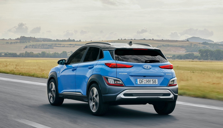 Đuôi xe vô cùng trẻ trung của Hyundai Kona