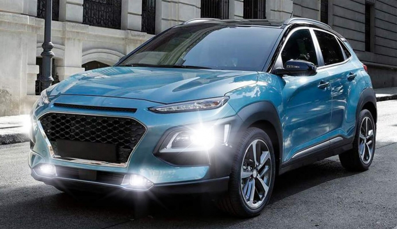 Đầu xe Hyundai Kona