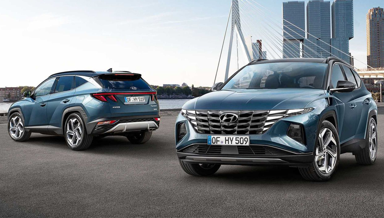 Đuôi xe Hyundai Tucson 2.0 MPI Đặc biệt