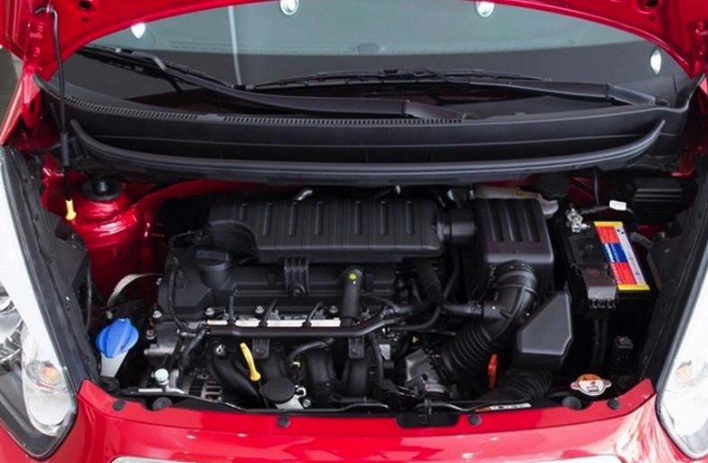 Kia Morning Deluxe sử dụng khối động cơ xăng Kappa 1.25L
