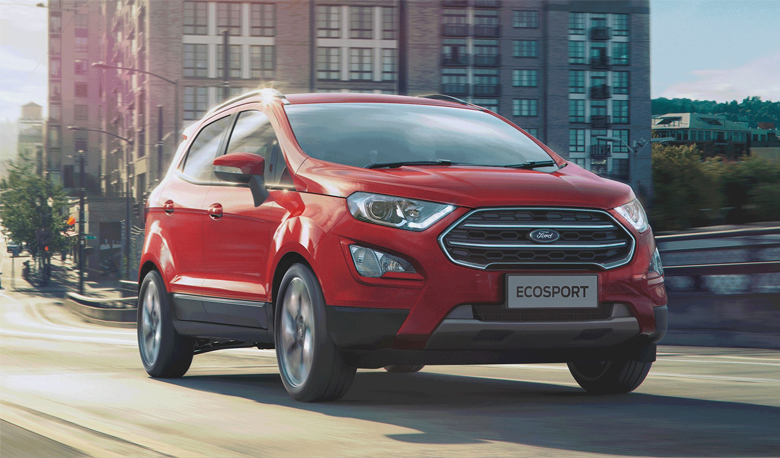 Các trang bị ngoại thất giữa các phiên bản Ford Ecosport có đôi chút khác biệt