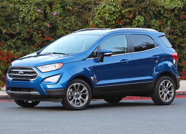 Ford Ecosport sở hữu ngoại thất thể thao và năng động