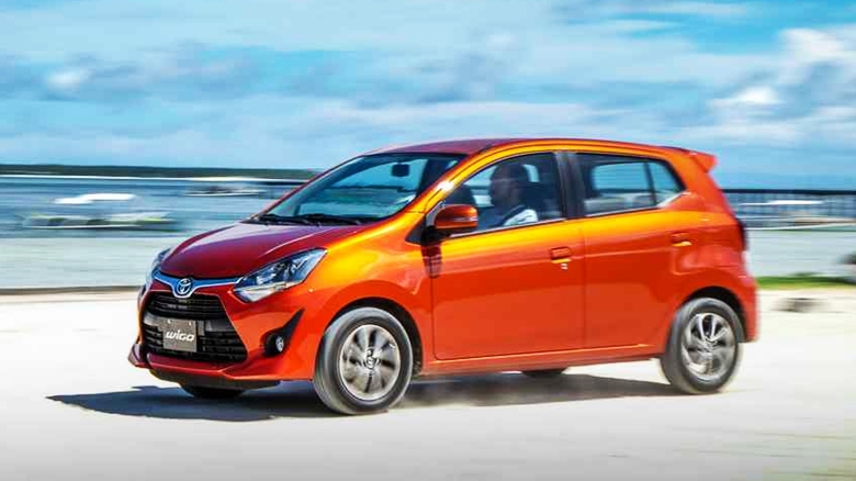 Ngoại hình của Toyota Wigo khá đồ sộ với bộ tản nhiệt mở rộng