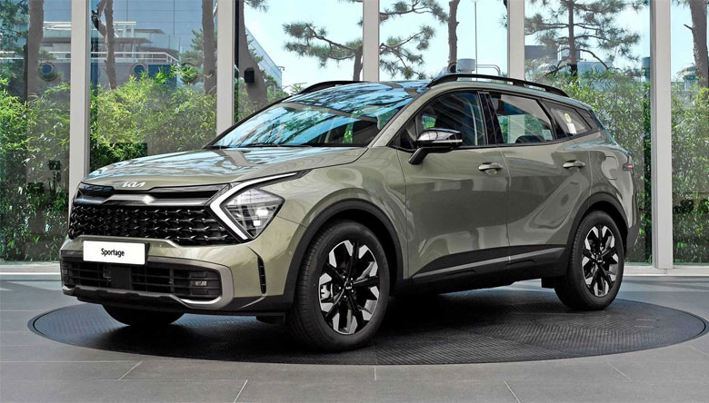 KIA Sportage 2022 là mẫu xe đầu tiên áp dụng triết lý thiết kế mới của KIA