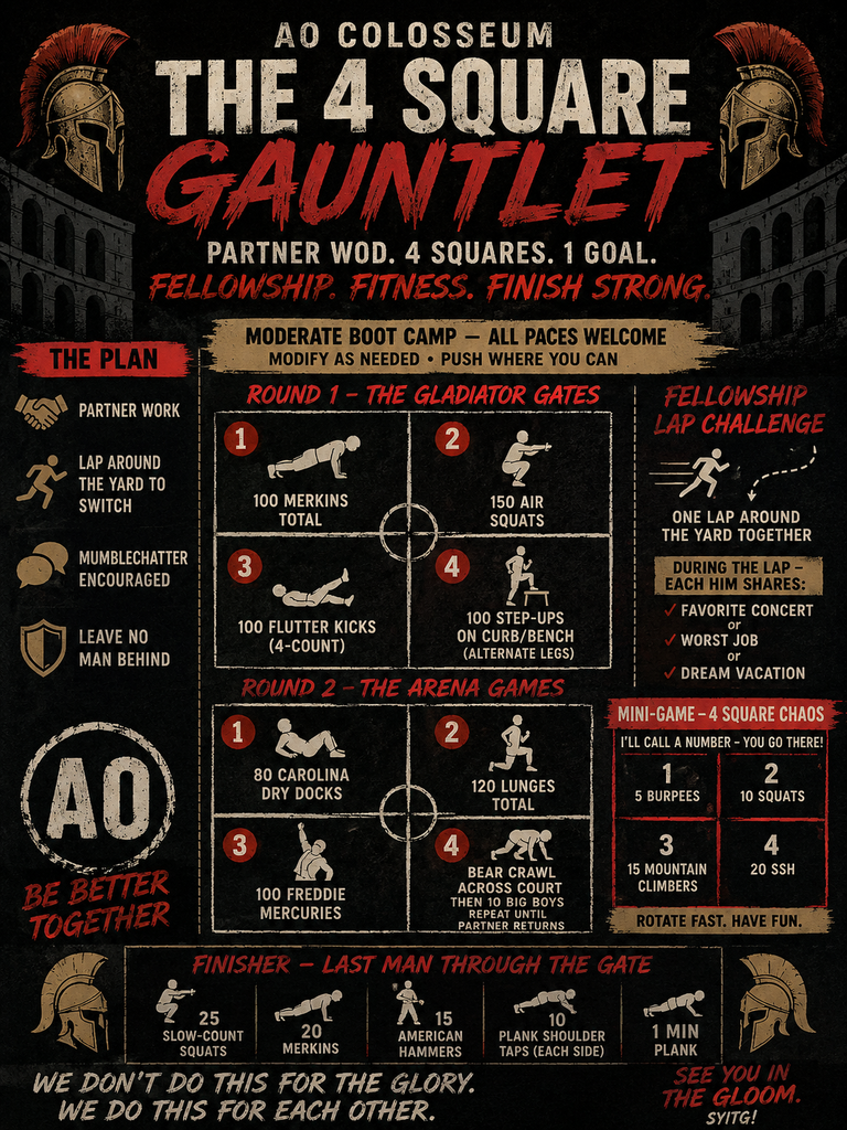 The 4 Square Gauntlet 