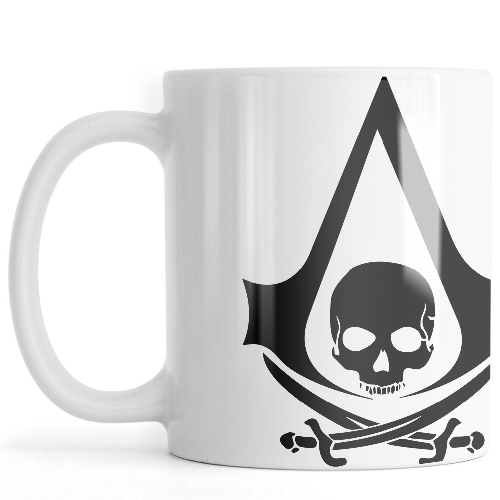 Чашки Assassin's Creed Pirate black