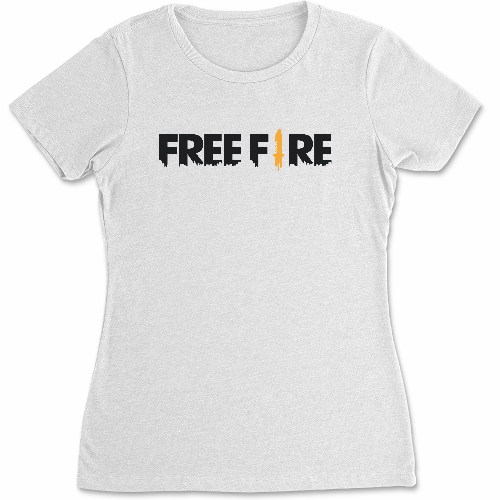 Женская футболка Черный Free Fire