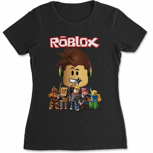 Женская футболка Roblox Герои